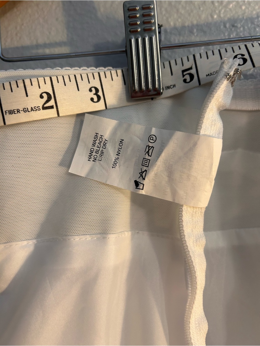 David’s Bridal White high wasted crinoline in Sz 6. - Picture 13 of 15